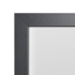 Option 2 Black Frame, White Mount