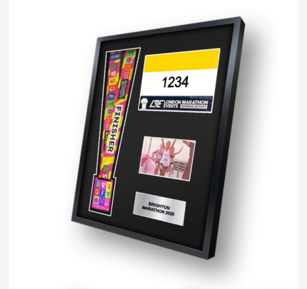 Brighton Marathon 2025 Medal framing kit WI Main