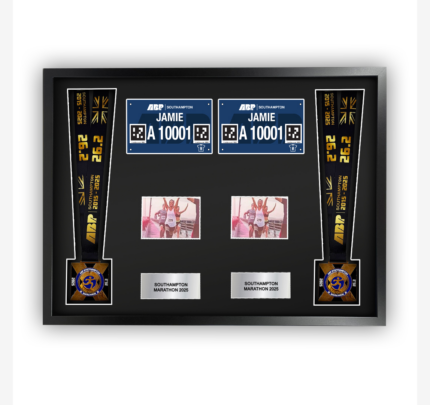 2025 Southampton Marathon Double Medal Framing Kit