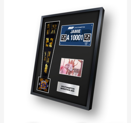 2025 Southampton Marathon Single Medal Framing Kit