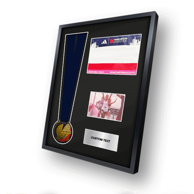 2025 Manchester Marathon Medal Framing Kit
