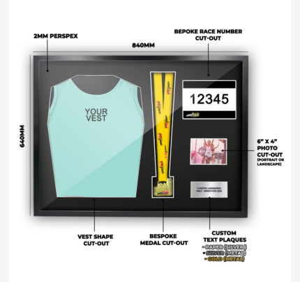 London Landmarks Half Medal and Vest Framing Kit