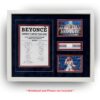 Deluxe Beyonce Cowboy Carter Band Framing Kit + Setlist