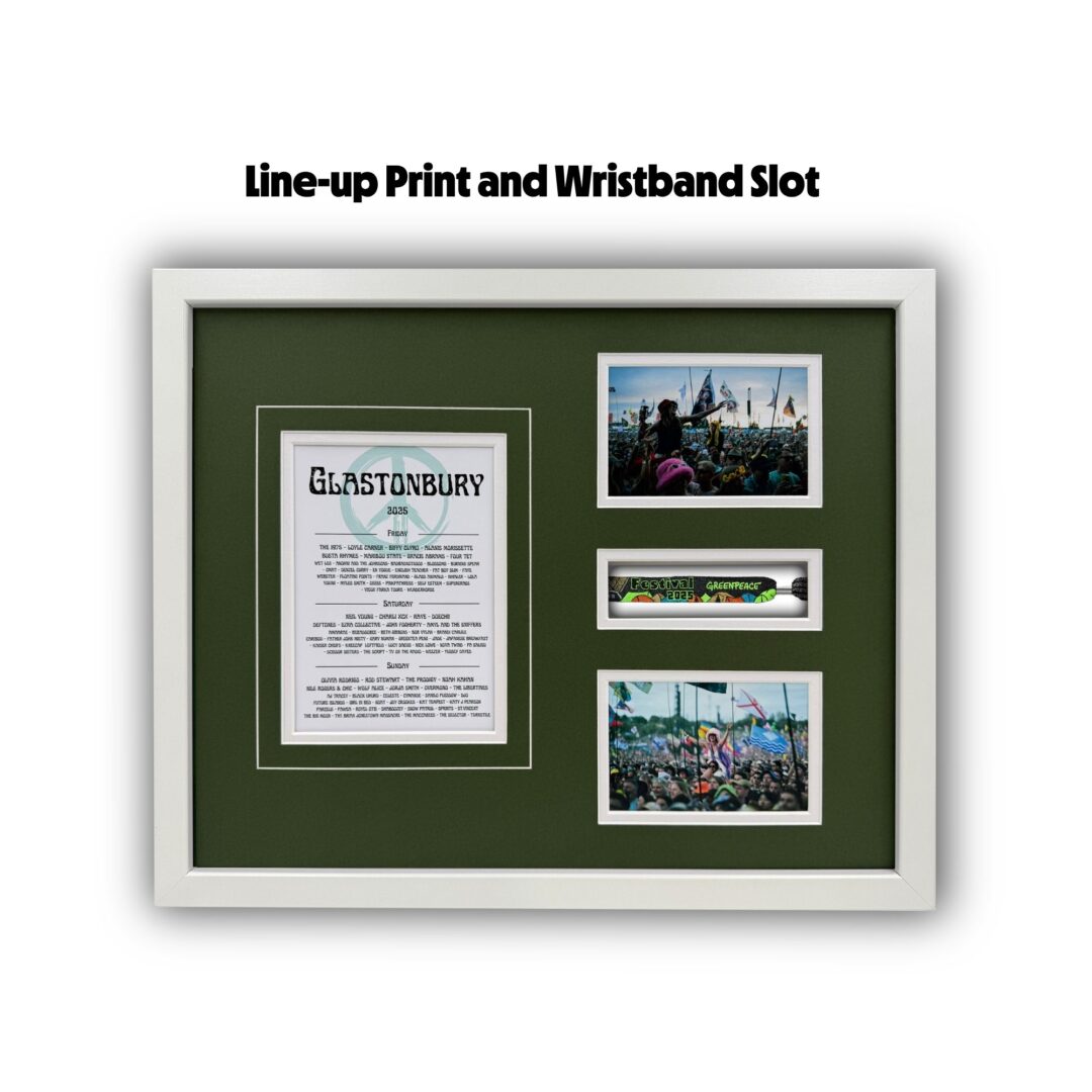 Glastonbury Festival 2025 Souvenir Framing Kit - Image 4