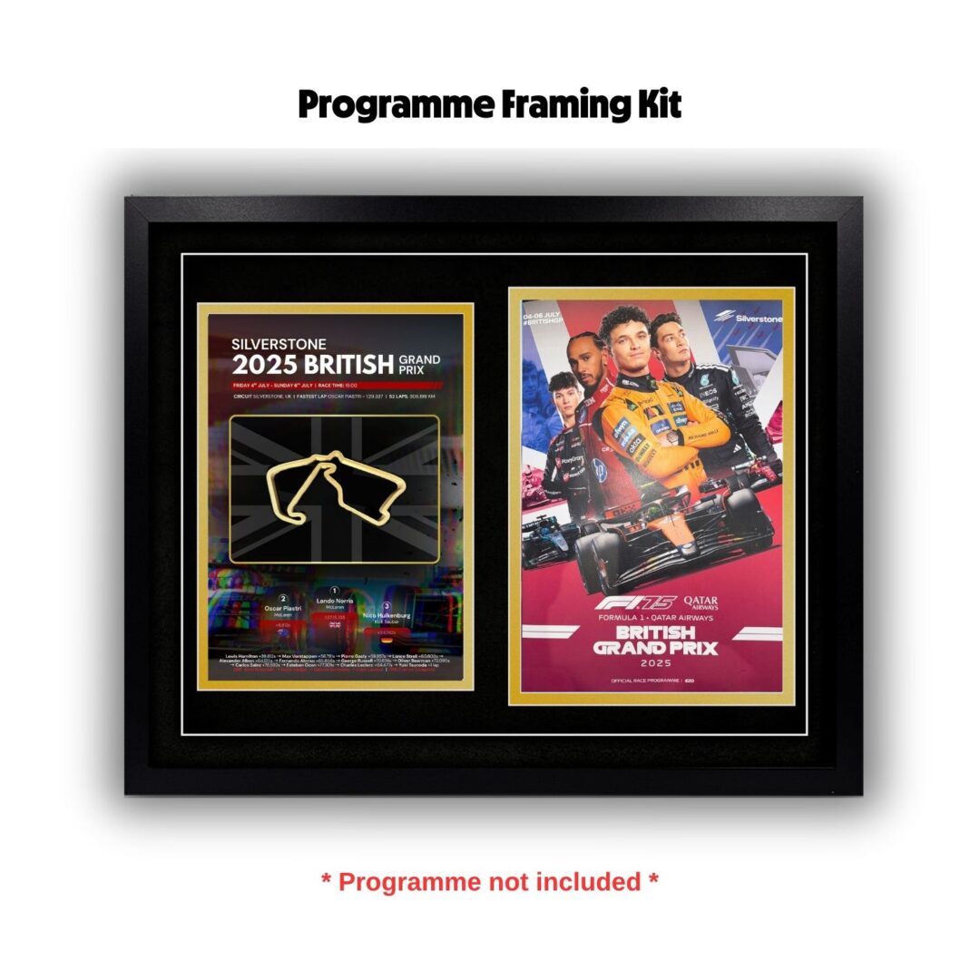 2025 British Grand Prix Souvenir Framing Kit - Image 4