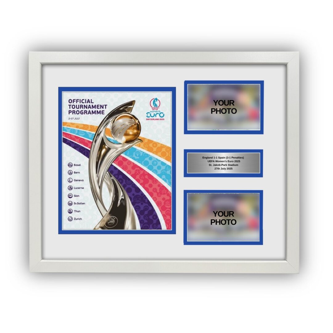 2025 Women's Euro's Programme Framing Kit