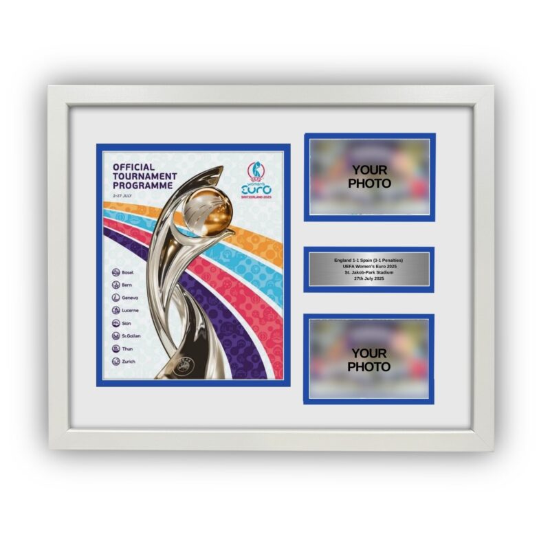 2025 Women's Euro's Programme Framing Kit