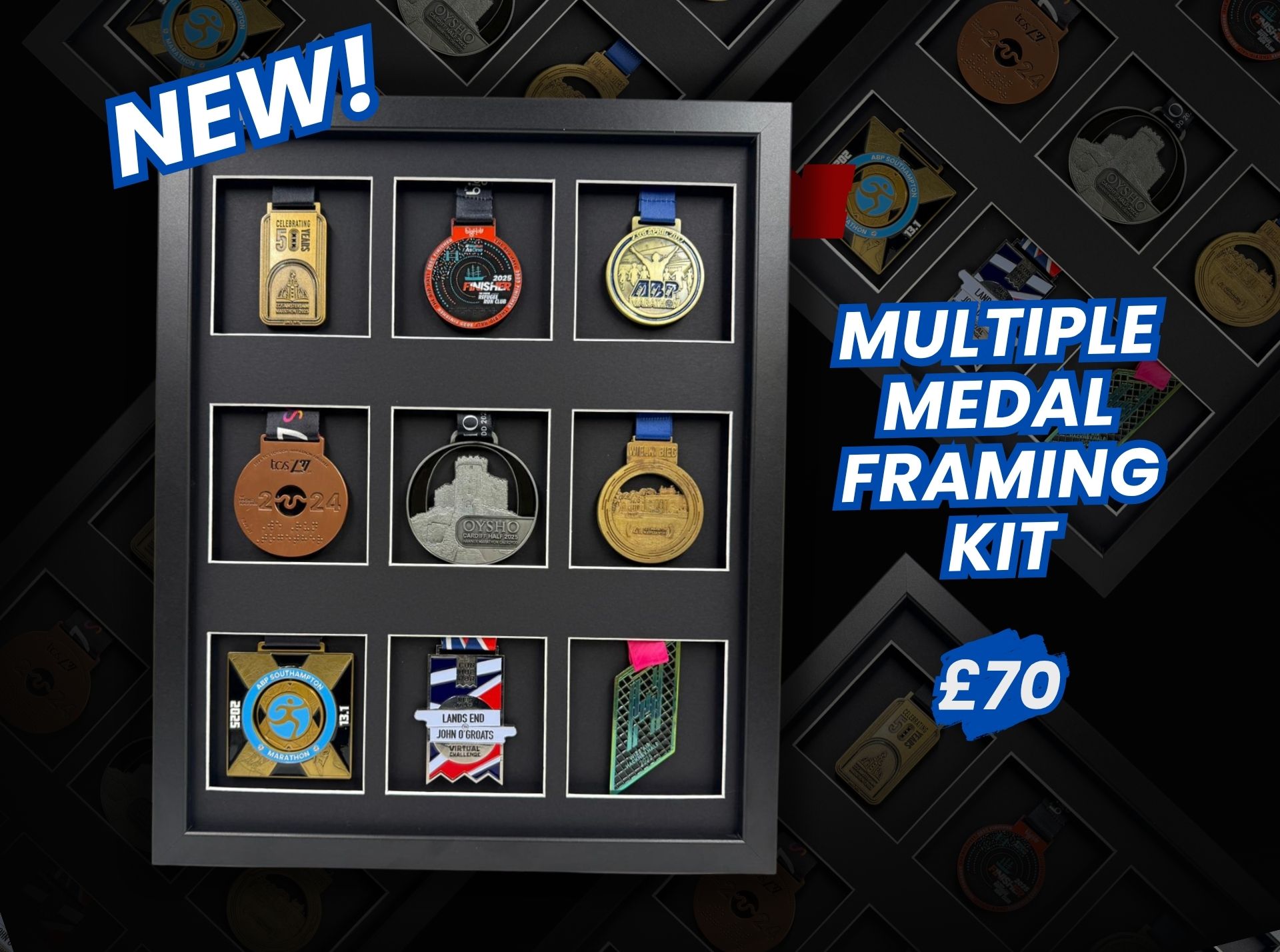 Multiple Medal framing kit