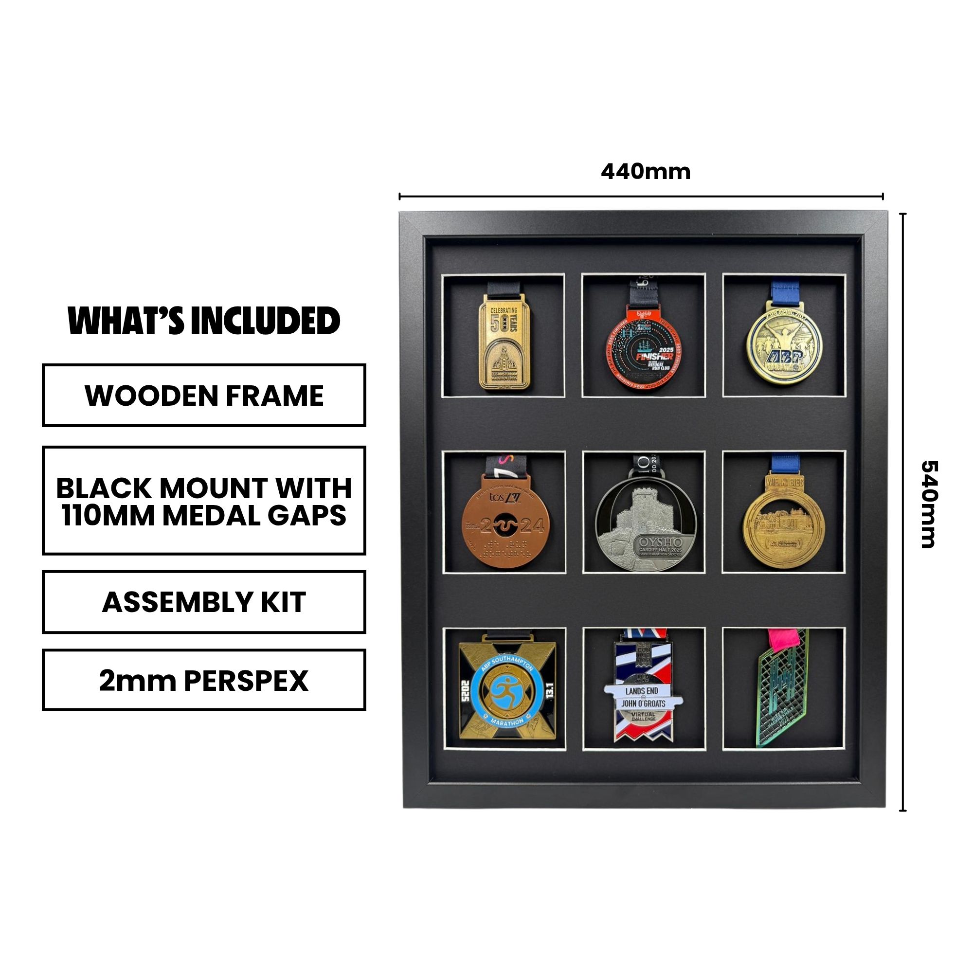 Multiple Medal Framing Kit x9 - Image 2