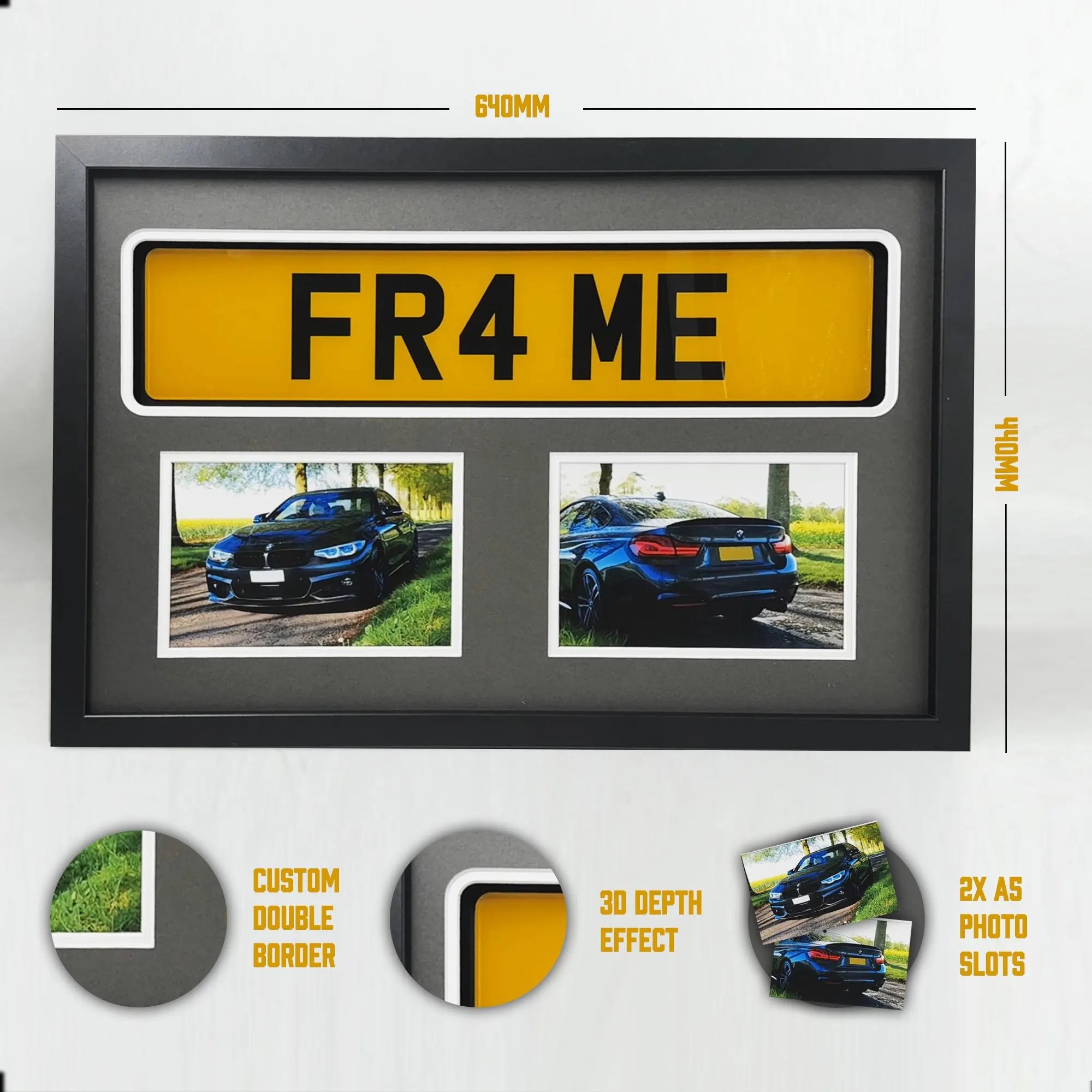 Number Plate Framing Kit - Image 2