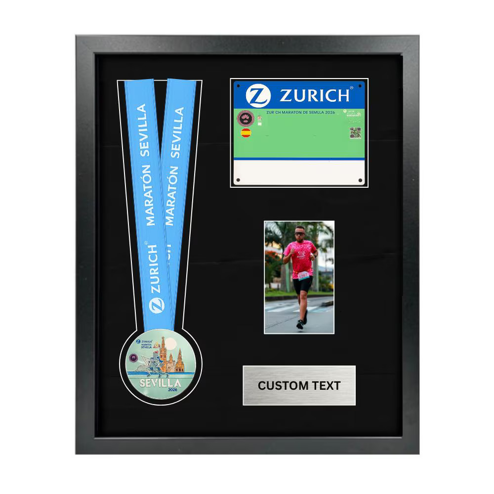 Seville 2026 Zurich Seville Marathon Medal Framing Kit - Image 1