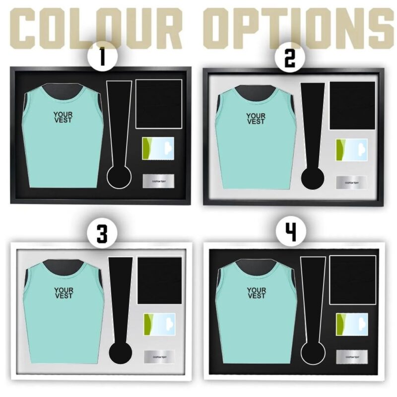 2026 London Marathon Medal and Vest Framing Kit