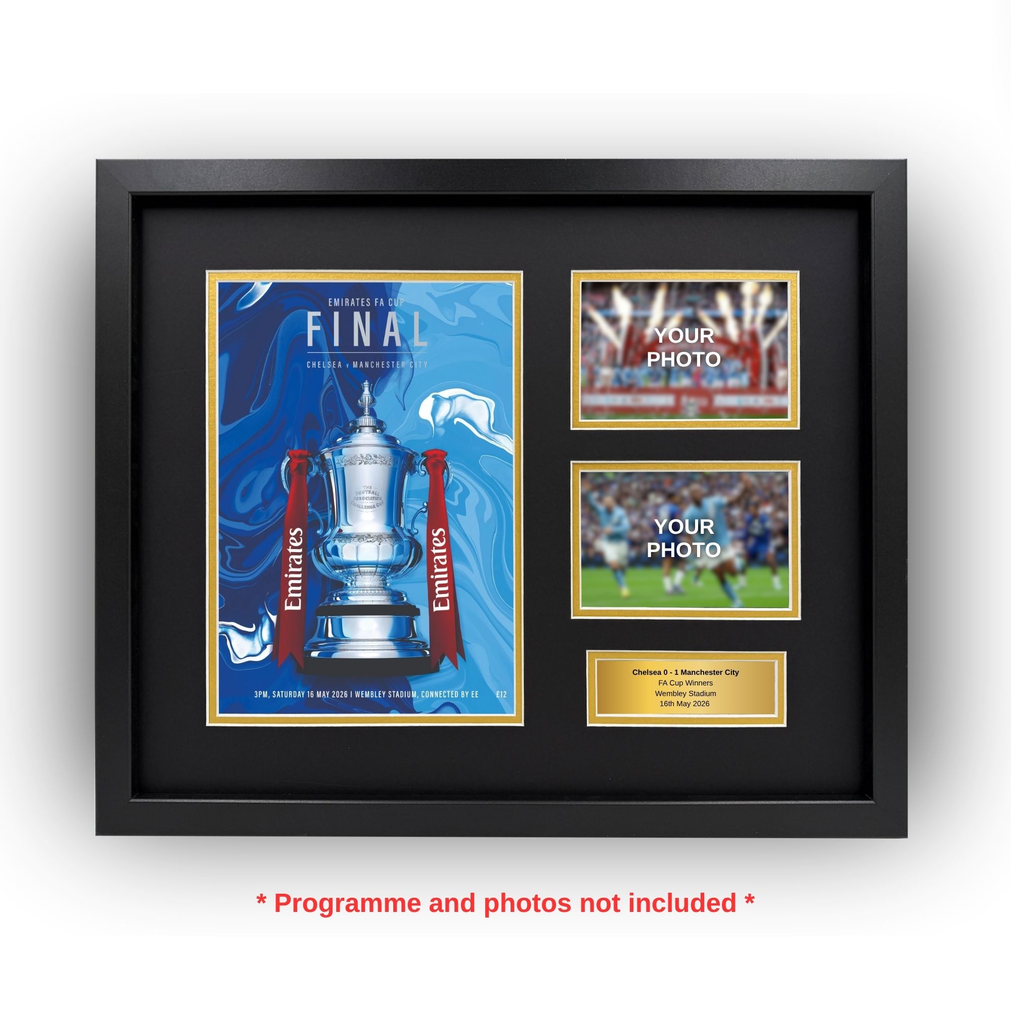 2026 FA Cup final programme framing kit (1) 2026 FA Cup Final Programme Framing Kit - Image 1
