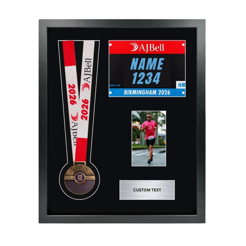 Birmingham Half Marathon Medal Framing Kit