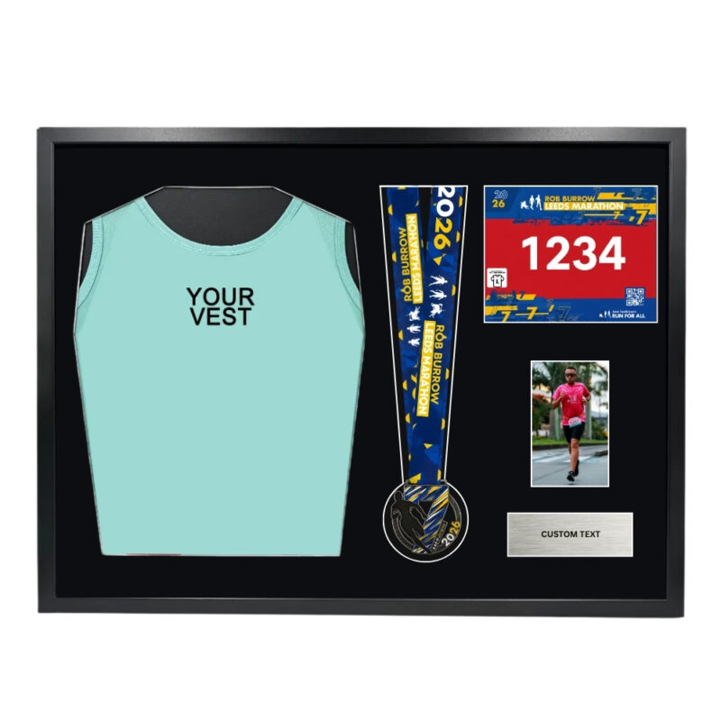 2026 Leeds Marathon Medal Framing Kit