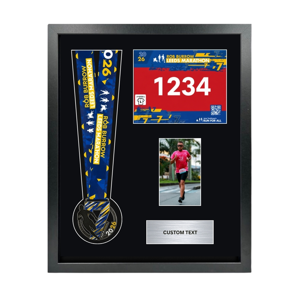 2026 Leeds Marathon 2026 Leeds Marathon Medal Framing Kit