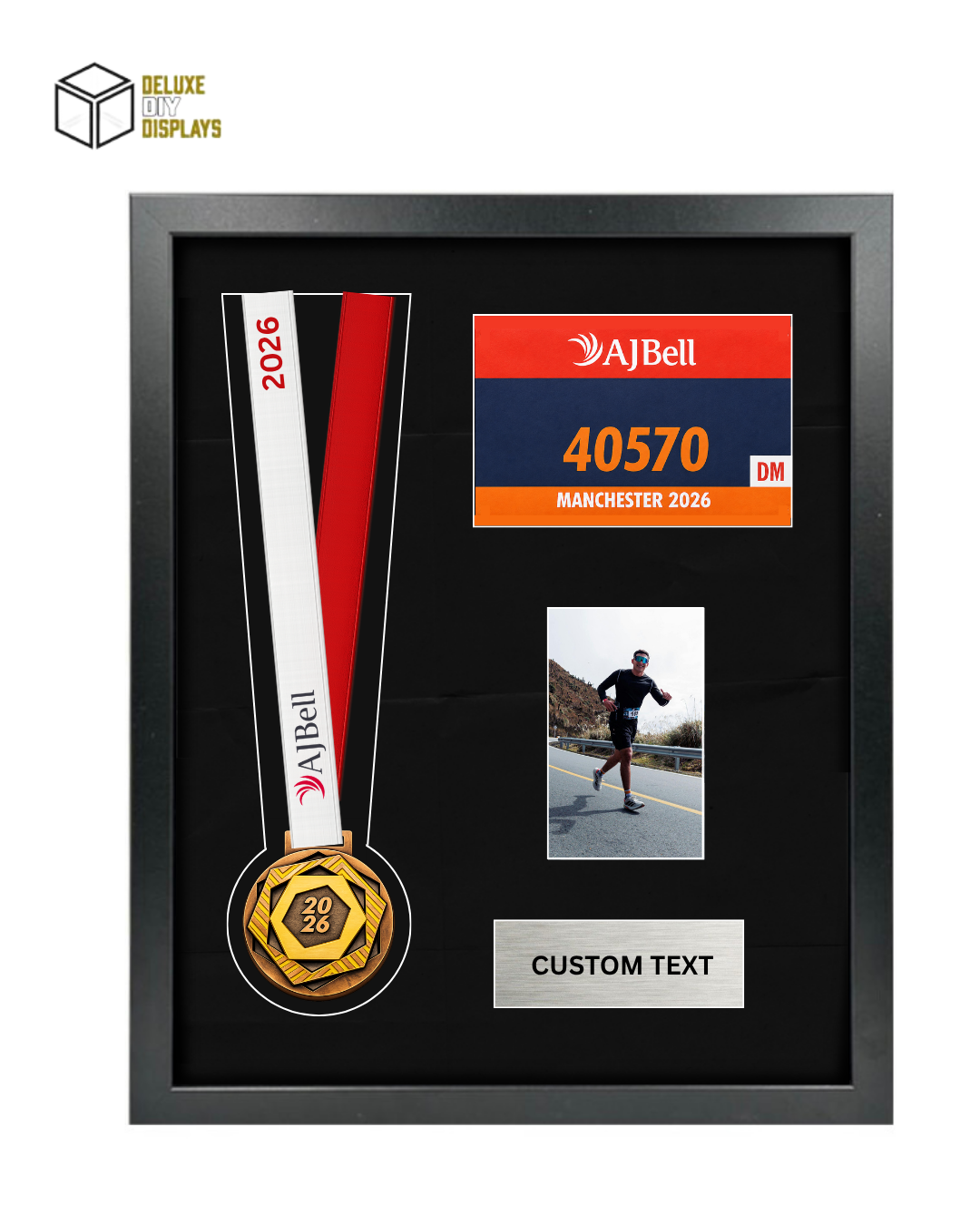 Manchester Marathon 2026 Great Manchester Run Medal Framing Kit - Image 1