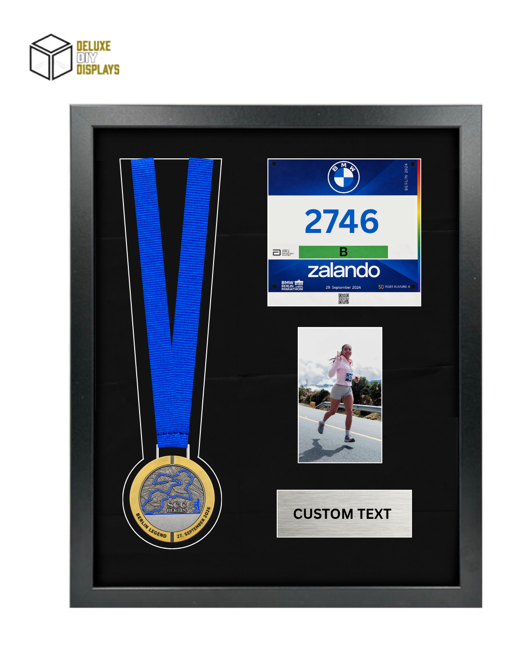 Berlin Marathon 2026 Berlin Marathon Medal Framing Kit - Image 1