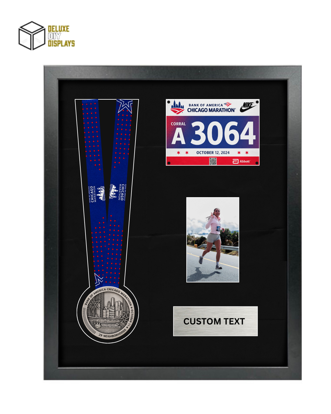 Chicago 2026 2026 Chicago Marathon Medal Framing Kit - Image 1