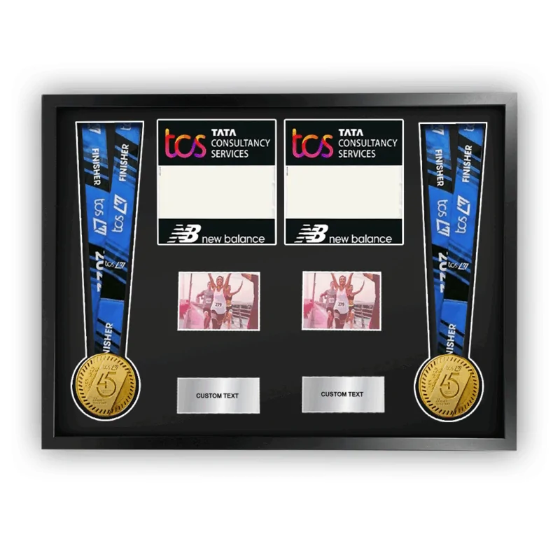 2025 London Marathon Double Medal Framing Kit