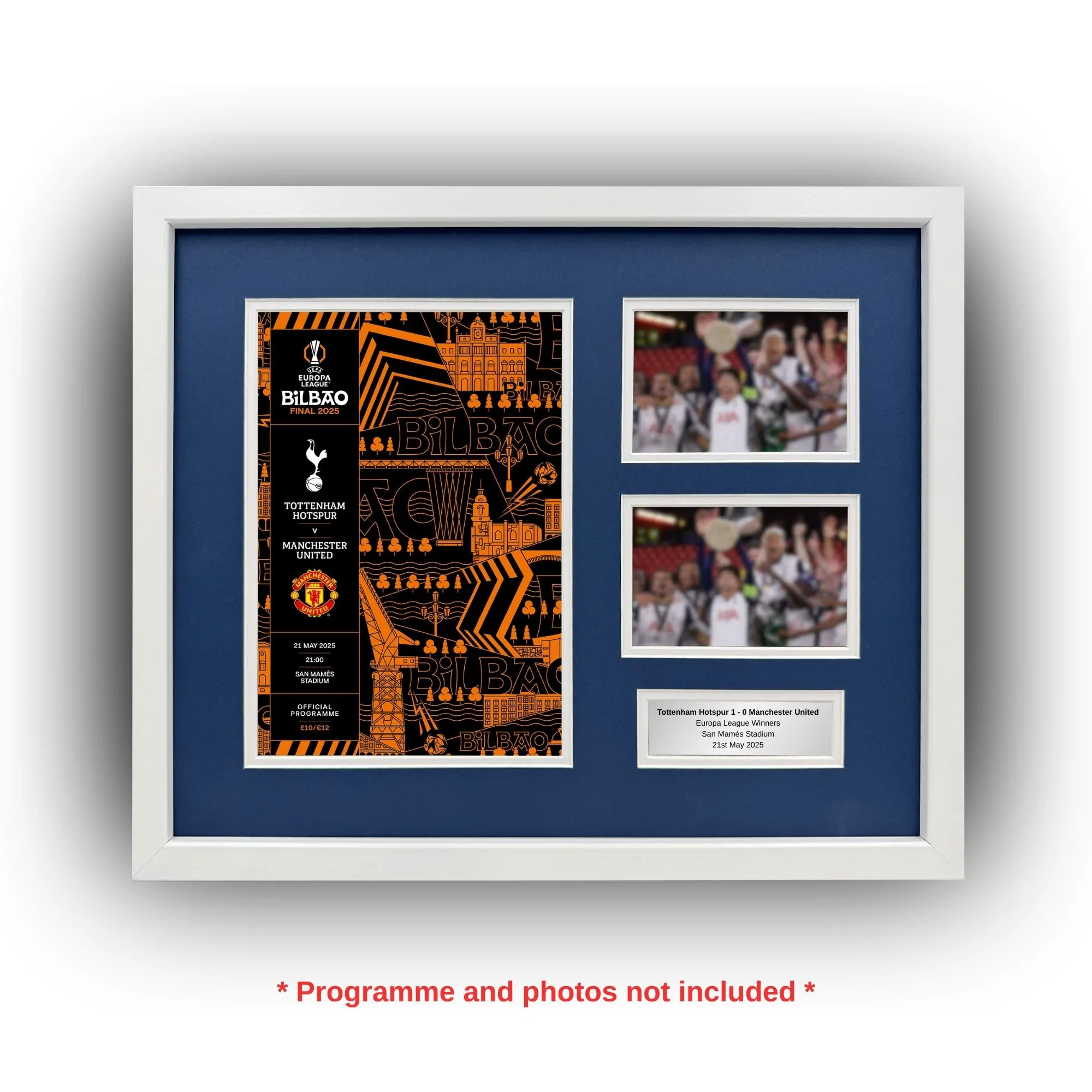 2025 Europa League Final Programme Framing Kit