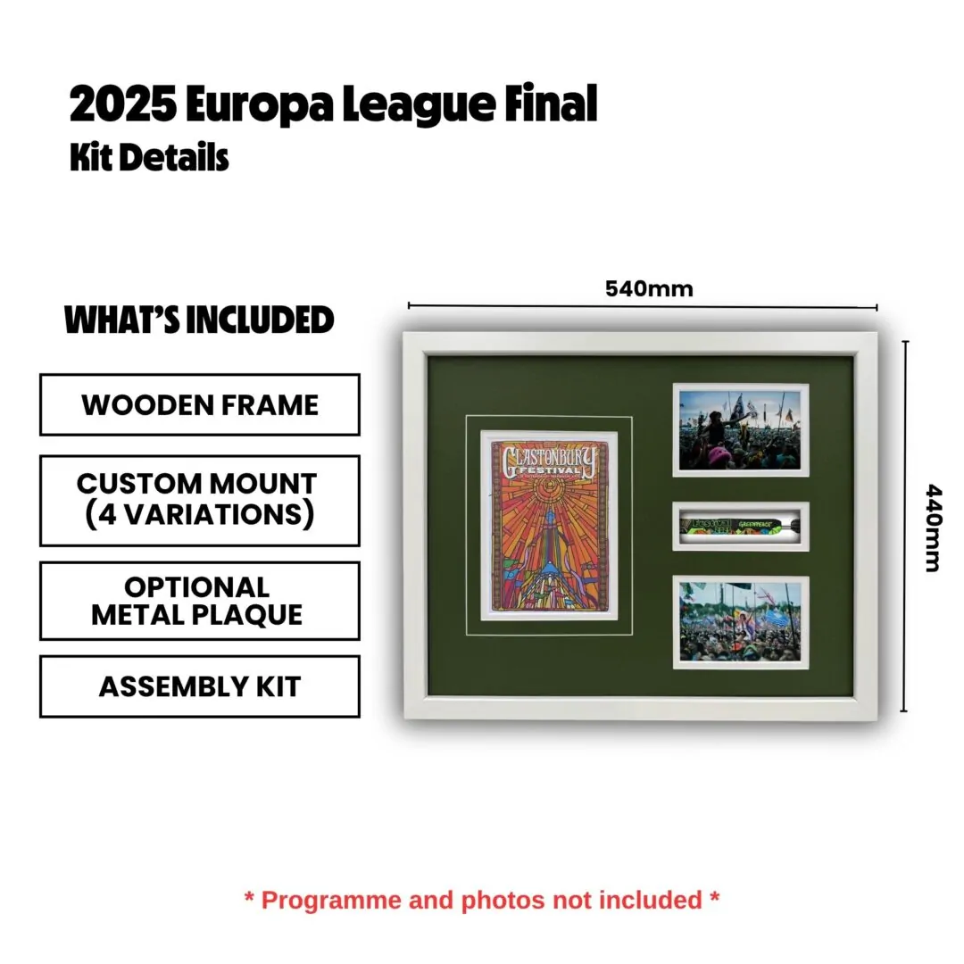 Glastonbury Festival 2025 Souvenir Framing Kit - Image 6