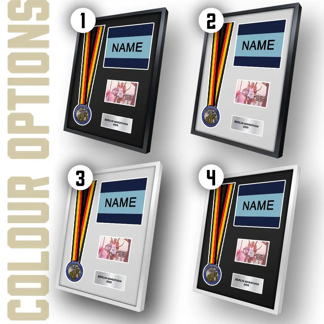2025 Berlin Marathon Medal Framing Kit - Image 3