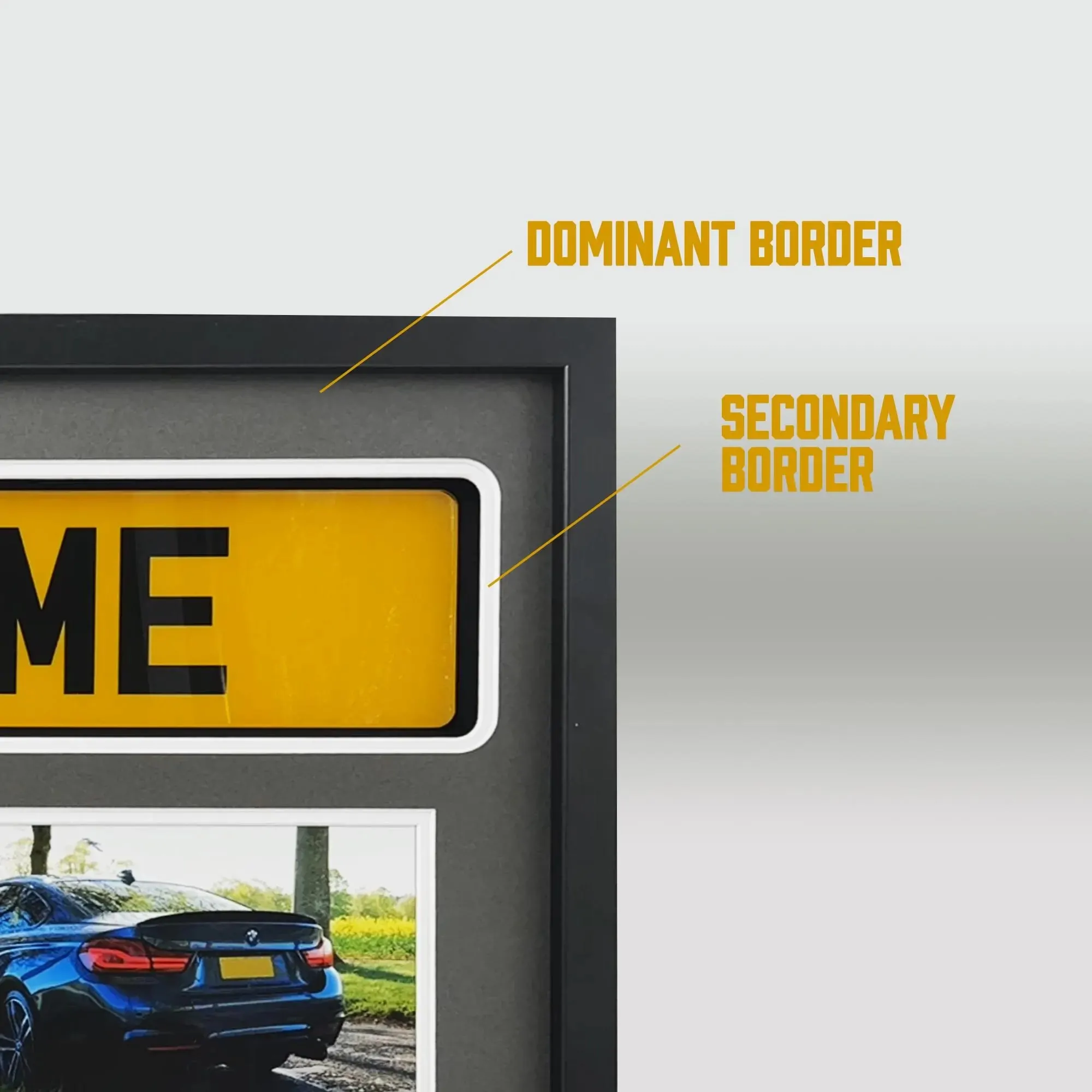 Number Plate Framing Kit