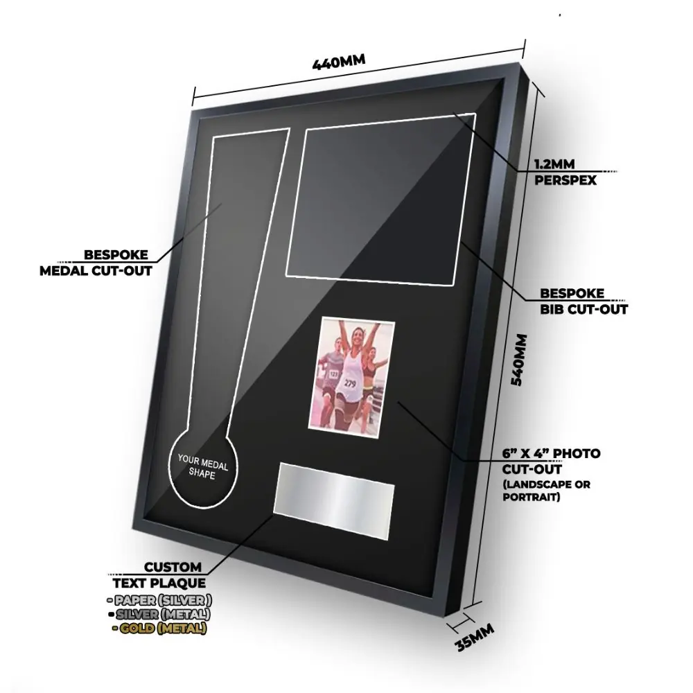2026 Leeds Marathon Medal Framing Kit - Image 3