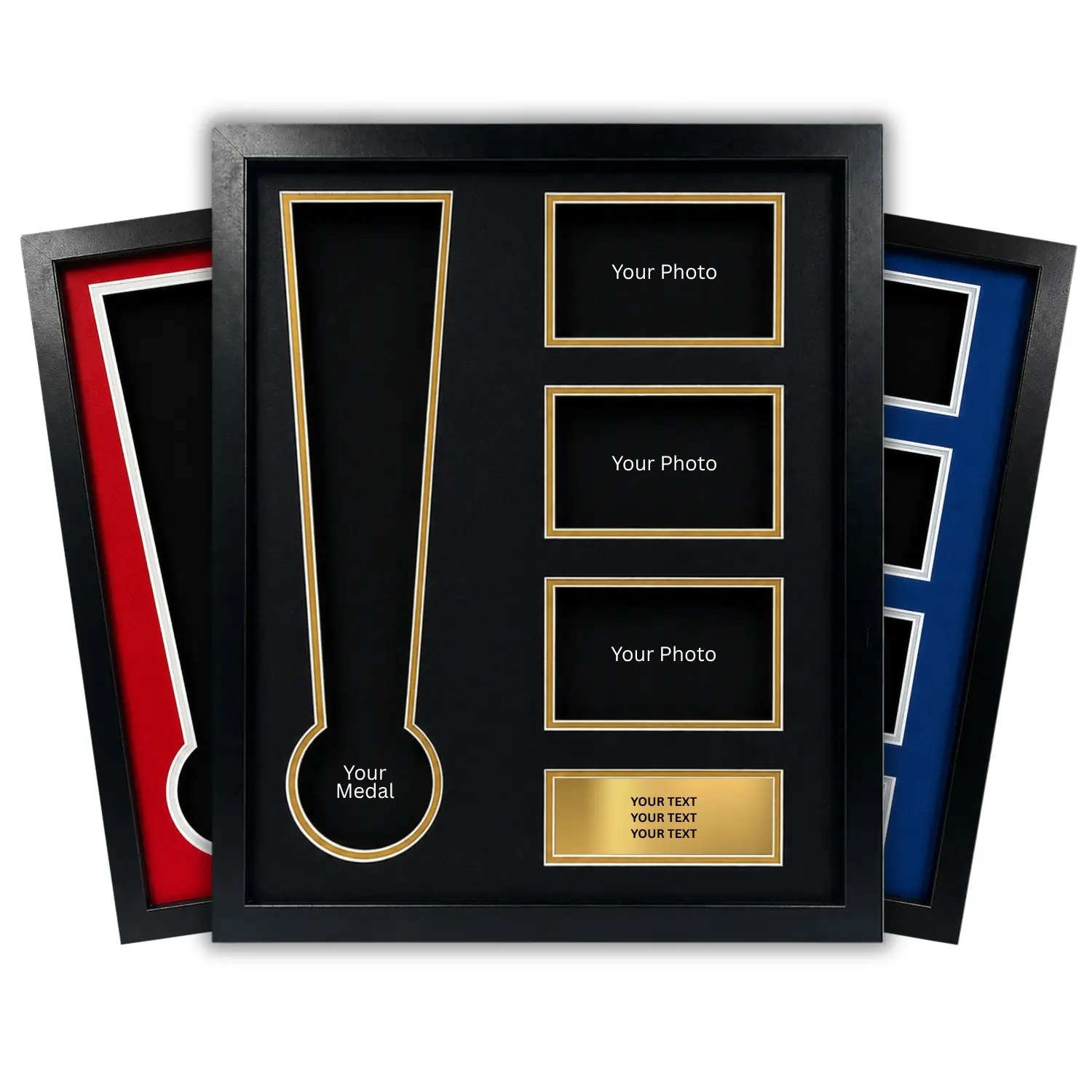 Football Medal Framing Kits - MULTIPLE COLOURS! - Image 1