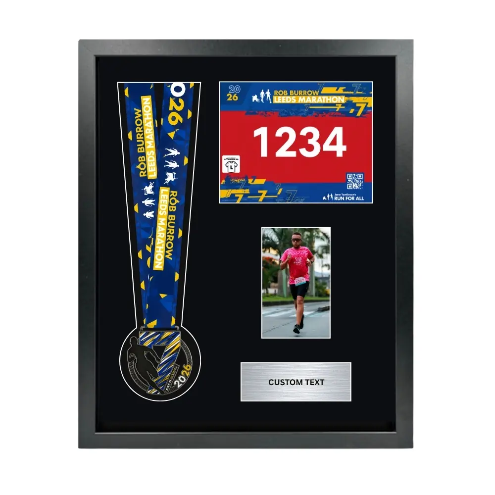 2026 Leeds Marathon 2026 Leeds Marathon Medal Framing Kit